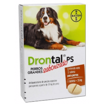 Drontal Plus más de 35Kg (Antiparasitario Interno)