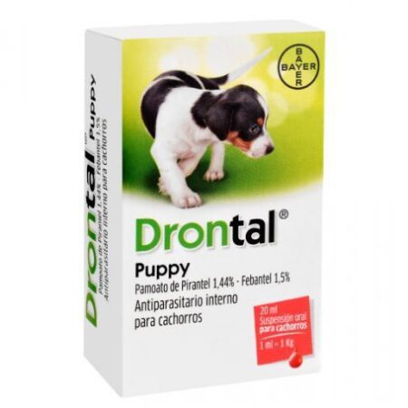 Drontal Puppy en gotas 20ml (Antiparasitario Interno)