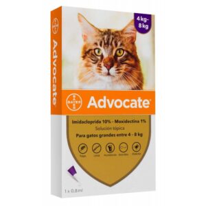 Advocate Antiparasitariov Gato 4 - 8 KG