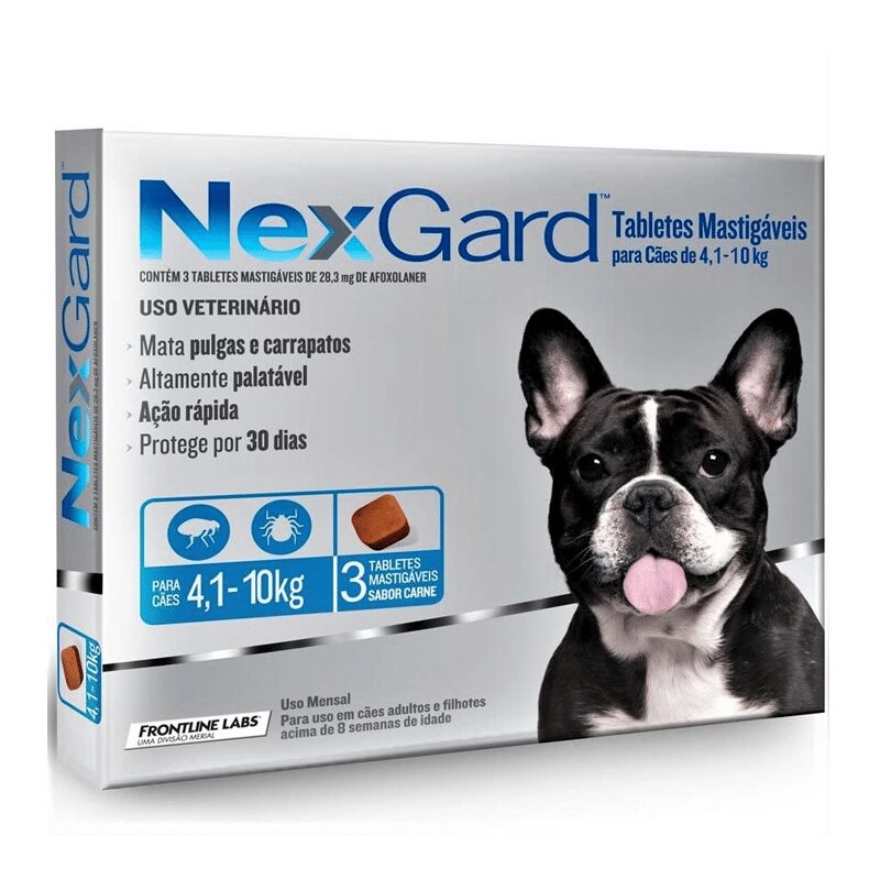 Nexgard 3 Tabletas 4-10 Kg 1 Nexgard 3 Tabletas 4-10 Kg