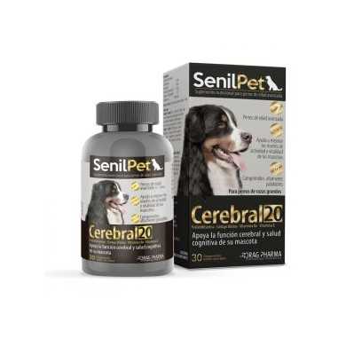 Senilpet Cerebral 30 Comp Razas Grandes