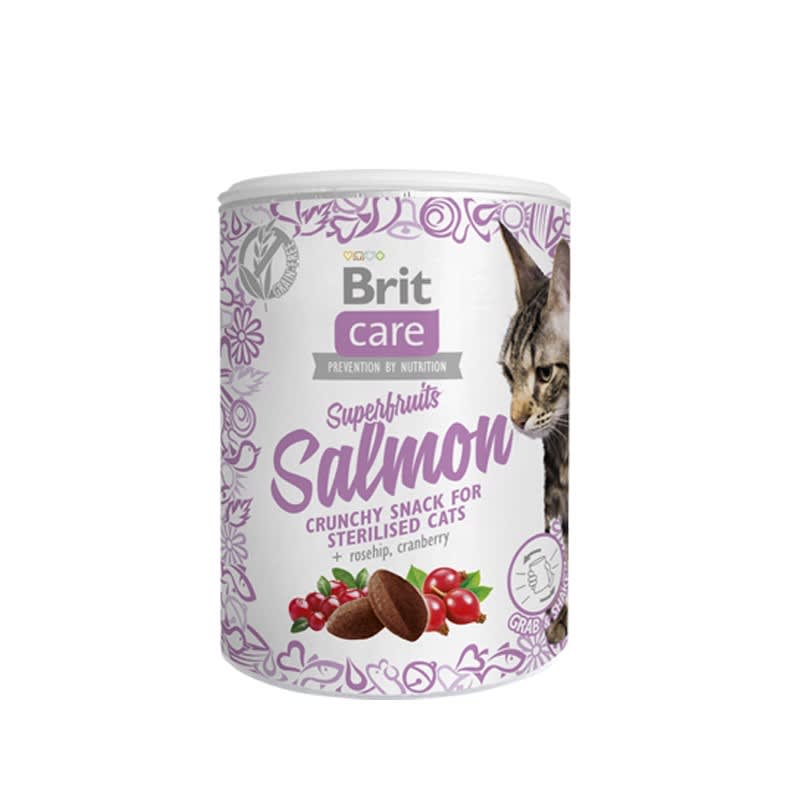 Brit Care Superfruits Salmon Snack 100 Gr. 1 Brit Care Superfruits Salmon Snack 100 Gr.
